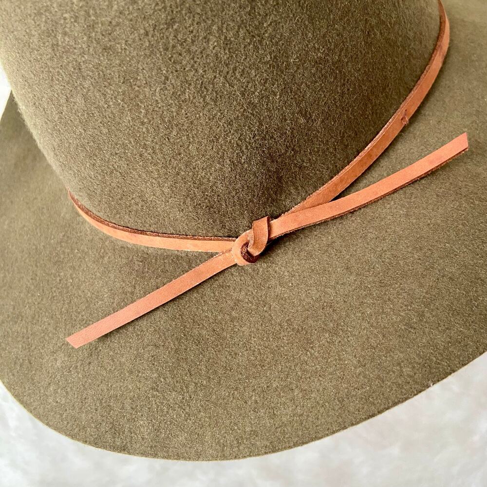 Brixton Wesley Wool Fedora Hat - Picture 11 of 11